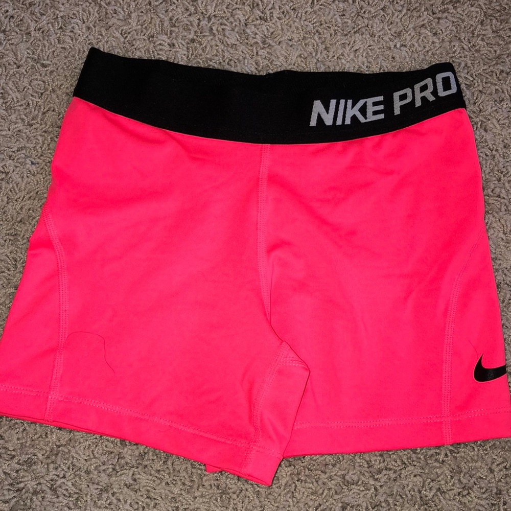 Nike Pros spandex shorts